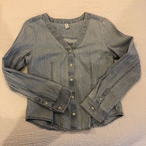 BP chambray top